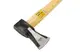 Топор-колун MASTERTOOL, 2000 г, HRC 50, рукоятка из дерева с полимерной защитой, 900 мм. Yellow and Black (05-0132)