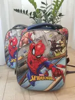 Рюкзак ДЛЯ МАЛЬЧИКА школьный сумка портфель С КАРКАСОМ ЧЕЛОВЕК ПАУК