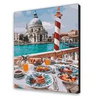 Картина по номерам Морской Город, 40 х 50 см, краски, кисти. Multicolor (2060514042)