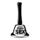 Колокольчик SEX без коробки (серебряный)