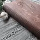 Именной альбом для семейных фото с индивидуальной гравировкой, оригинальный подарок из дерева на 5 годовщину