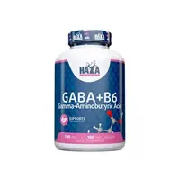 Аминокислота Haya Labs Gaba + B6, 100 вегакапсул