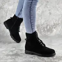 Ботинки женские зимние Fashion Divit 2243 38 размер 24 см Черный