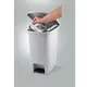 Бак для мусора с педалью Ucsan Plastik M-1050-Grey 10 л серый