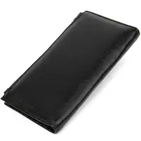 Практичный женский кожаный кошелек ST Leather 19378 Черный