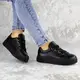 Кеды женские Fashion Kona 2195 37 размер 24 см Черный