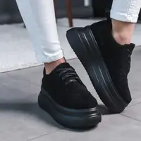 Кроссовки женские зимние Fashion Saint 3522 41 размер 25,5 см Черный