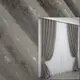Комплект (2шт.1х2,7м) готовых штор, лен мрамор, коллекция "Pavliani". Цвет серо-коричневый. Код1176ш 31-553