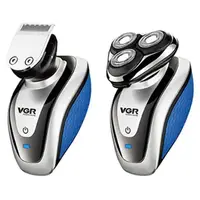 Мужская электробритва VGR V-300 USB | аккумуляторная машинка для бритья и стрижки