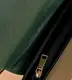 Сумка женская зеленая лаковая код 7-80123