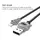Кабель Baseus Lightning Bear Cable 1m, Black-Grey (CALBE-0G)