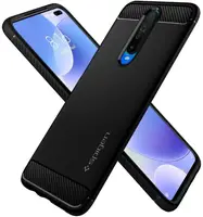 Чохол Spigen для Xiaomi Redmi K30 / Poco X2 (2020) Rugged Armor, Matte Black (ACS00697)