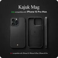 Чохол Spigen для iPhone 15 Pro Max - Cyrill Kajuk MagSafe, Black (ACS06632)