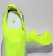 Серо-лимонные женские трикотажные кроссовки желтый