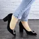 Женские туфли на каблуке Fashion Angie 1921 40 размер 25,5 см Черный