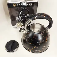 Емальований чайник Edenberg EB-12610 зі свистком та антипригарним покриттям 3л Black