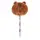 Ручка шариковая пушистая YES Line Friends Brown 412111 0.7 мм
