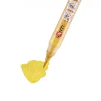Маркер акварельний Santi Glitter Brush 390762 золотий
