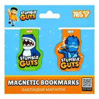 Закладка магнітна для книги YES Stumble Guys Heroes 708747 2 шт