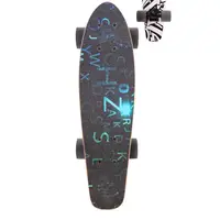 Детский скейт, лонгборд 22" LB21002 RL7T , колеса PU