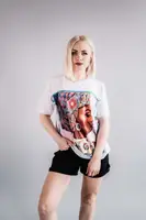 Стильна футболка CR-0024-WHT