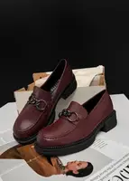 Туфли женские бордовые Т1836 39