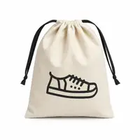 Мешок хлопковый ORGANIZE для обуви 30х40 см Shoes (светлый)