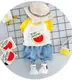 Костюм на лето для мальчика Summer Enjoy желтый 4202, розмір 80