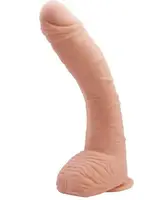 Фаллоимитатор на присоске Baile Beautiful ALEX 11'' Flesh, BW-008037NR