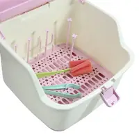 Органайзер-сушарка Bastbaby BS-8074 Pink для дитячих пляшечок і сосок