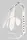 Флогер натуральна шкіра Leather Floger, White