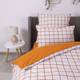 Постельное белье семейное ТЕП Happy Sleep Terracotta Check 2-03797-25233 150х220х2 см