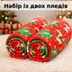 Плед флисовый Love You Новогодние гусята 9120set2 150х200 см 2 шт