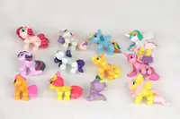 Набір фігурок My Little Pony RESTEQ - 12 міні-іграшок поні з мультфільму «Мій Маленький Поні», фігурки єдинорогів 3-5 см