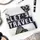 Косметичка квадратная Basic Let`s travel 16x16 см (KB_19M002_WH)