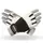 Перчатки для фитнеса MAD MAX Classic MFG 248, White L