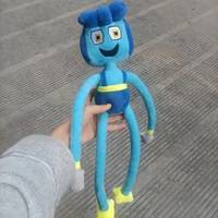 Хагі Ваги Тато довгі ноги СИНІЙ Huggy Wuggy М'яка іграшка обнімашка монстрик 40 см