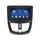 Штатная магнитола 9" Lesko для Peugeot 207 I Рестайлинг 2009-2015 Top 4/32 4G WiFi GPS Пежо