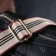 Женская сумка с украшением из натуральной кожи Vintage 22262 Черная