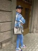 Графіт — три відділення — фурнітура срібло — стильна сумка - топ продажів (2049-4)