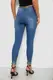 Джинсы женские однотонные Skinny, цвет синий, 244RS5711