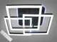 Люстра припотолочная MX11058/3S098 BK LED 3color dimmer 100W DH