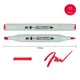 Маркер спиртовой Santi Brush SA-11 390956 кармин