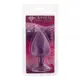 Анальная пробка Purple Silicone Topaz L