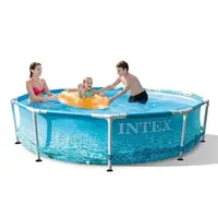 Бассейн каркасный Intex 305х76 см, 4485 л. Blue (99248)