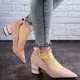 Женские туфли на каблуке Fashion Tease 2027 40 размер 25,5 см Розовый