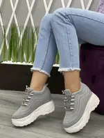 Кроссовки женские серые Т1632 41