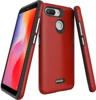 Чохол-накладка TOTO Triangle TPU+PC Case Xiaomi Redmi 6/6A Red