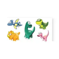 Тату-перебивка "Нежные динозаврики"