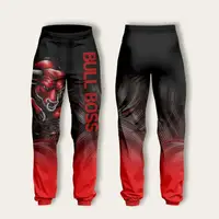 Брюки спортивные с 3D принтом BULL BOSS 30940 3XL